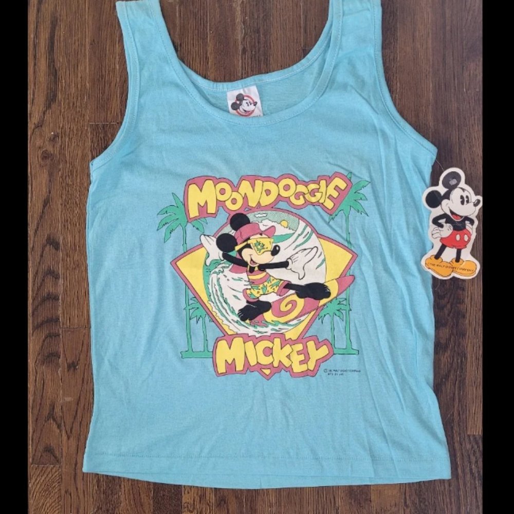 NWT Women's Vintage 80s Disney Mickey Tank top, sz M